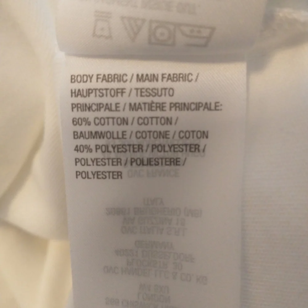 SOLD - Quaker Factory White Tee with Green Sequin Shamrock, Medium, NWT - Picture 7 of 7